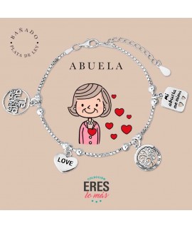 Pulsera Acero ABUELA baño...
